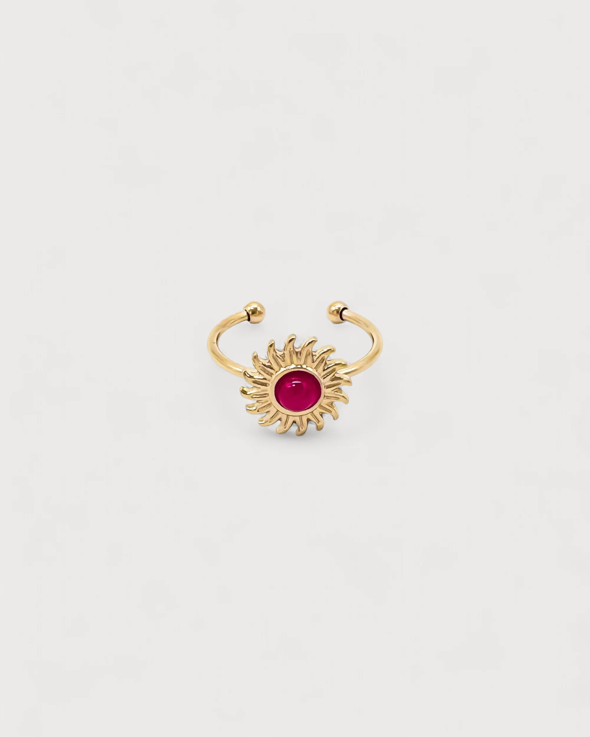 Sunshine - Ring - Stainless Steel - Adjustable - Image 3