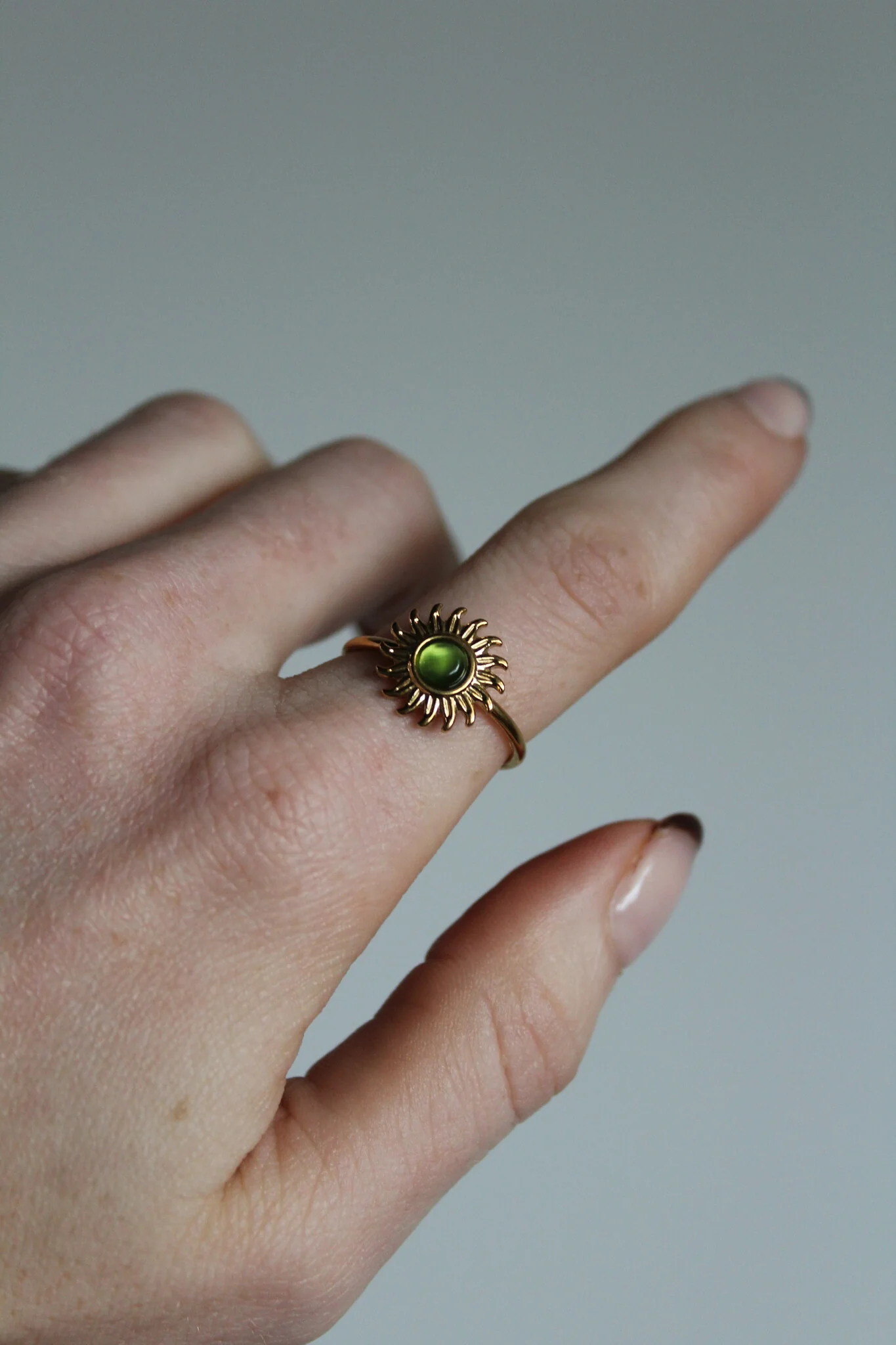 Sunshine - Ring - Stainless Steel - Adjustable - Image 6