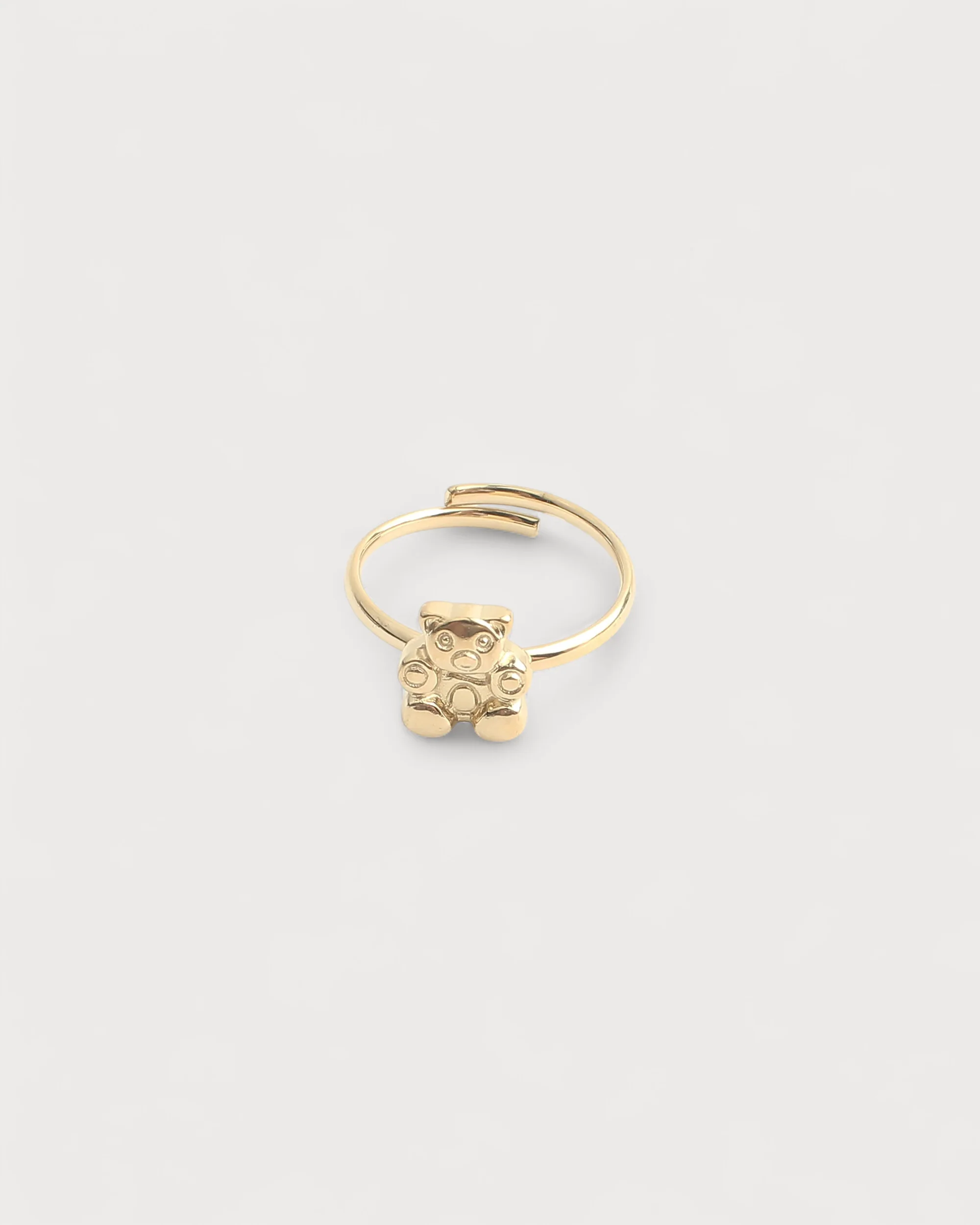 Teddy - Ring - Stainless Steel - Adjustable