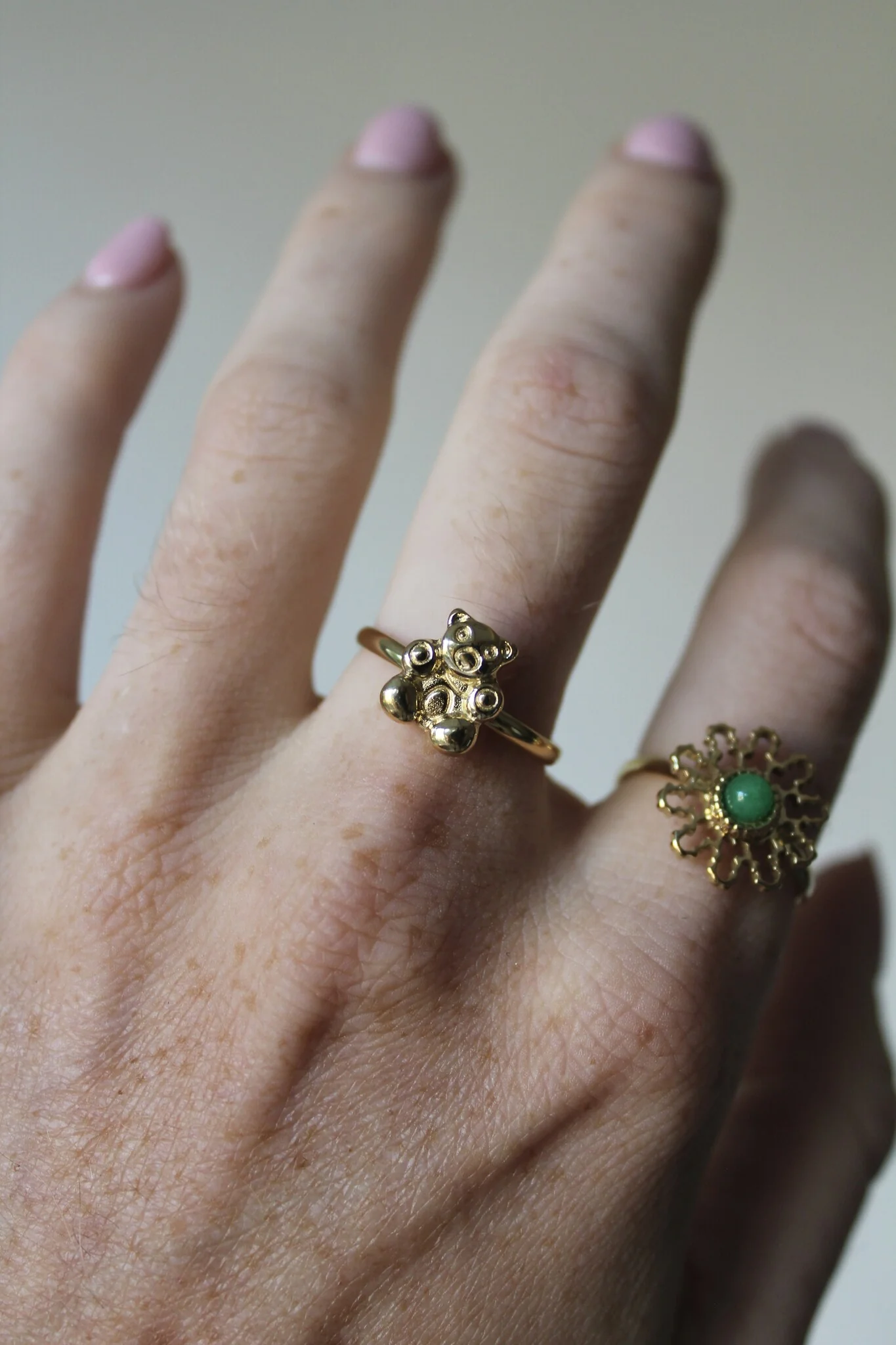 Teddy - Ring - Stainless Steel - Adjustable - Image 2