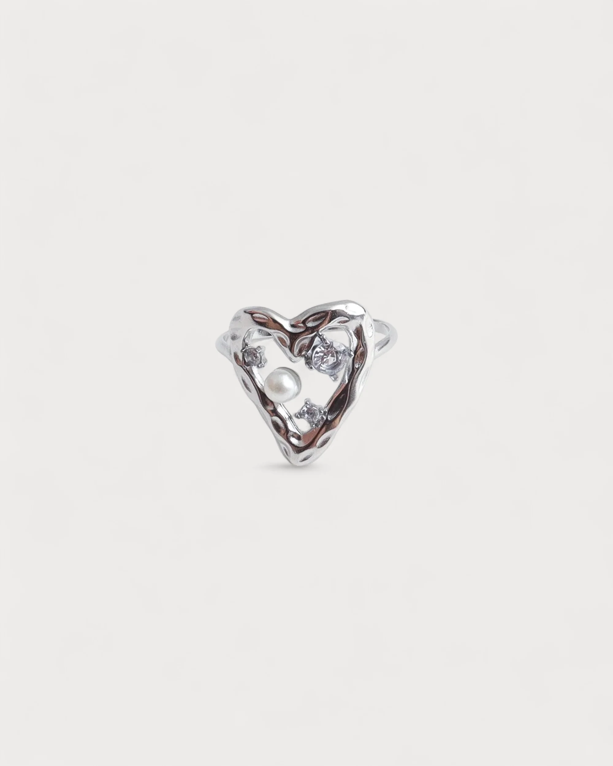 Theodora - Ring - Stainless Steel - Adjustable - Image 3
