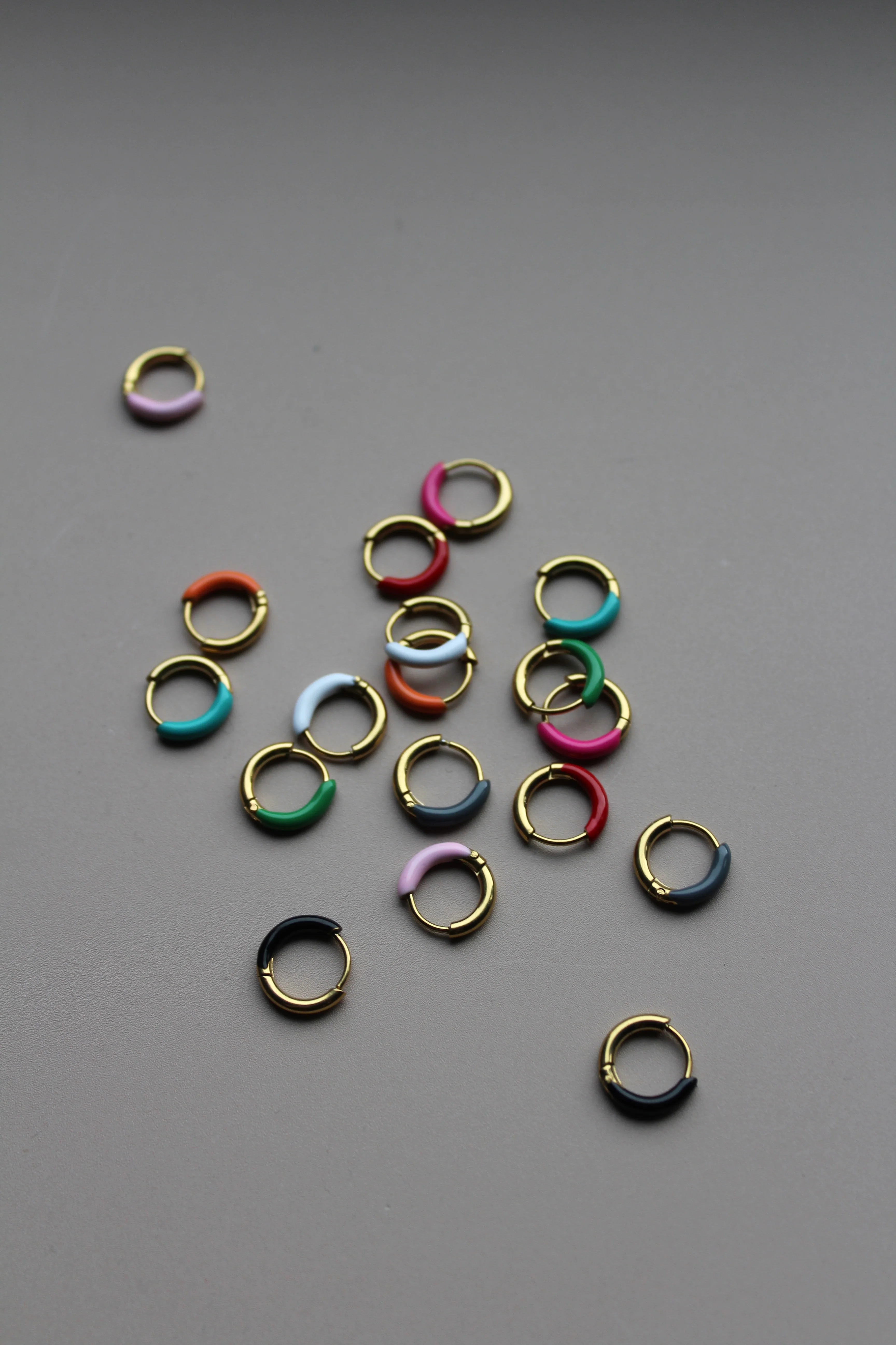 Tiny Happy Times - Earrings - Stainless Steel - Image 4