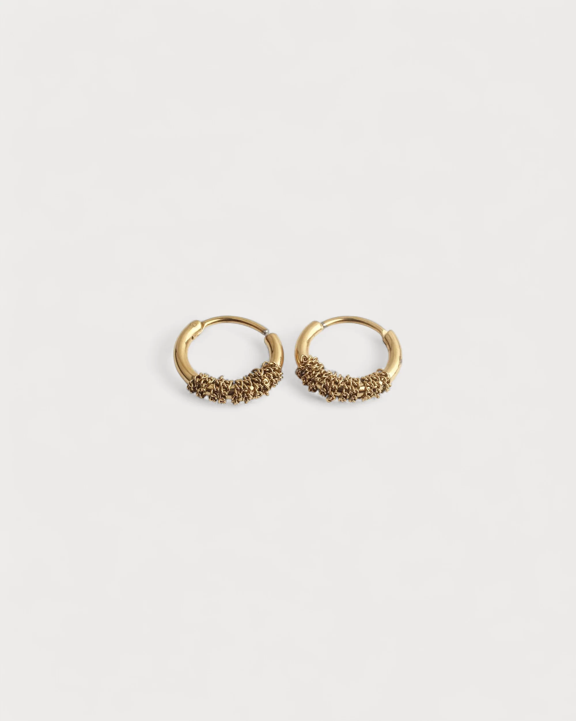Turned - Earrings - Stainless Steel