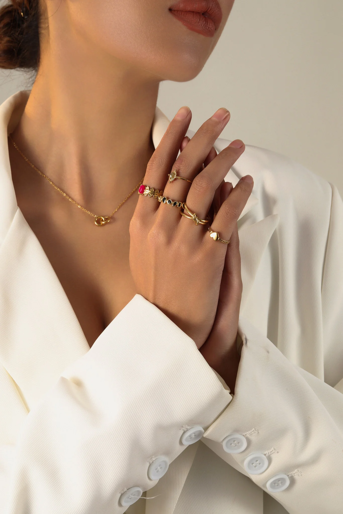 Vera - Ring - Stainless Steel - Adjustable - Image 3