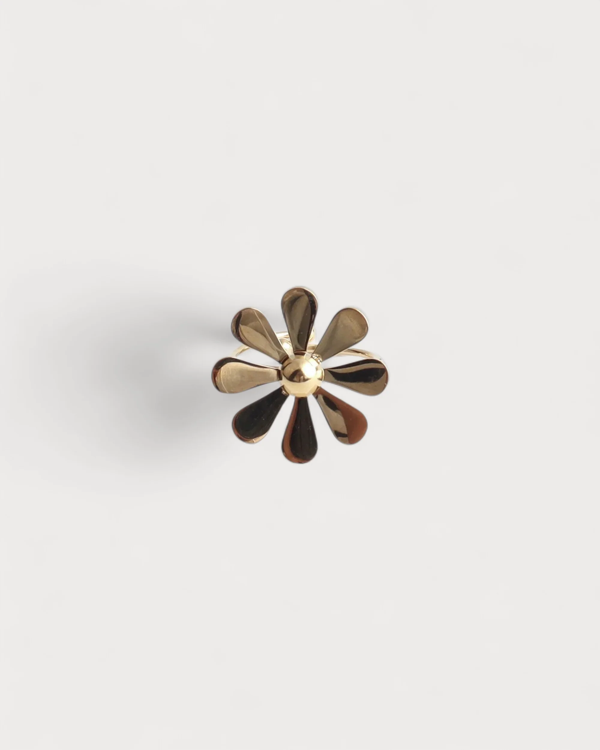 Viola - Ring - Stainless Steel - Adjustable