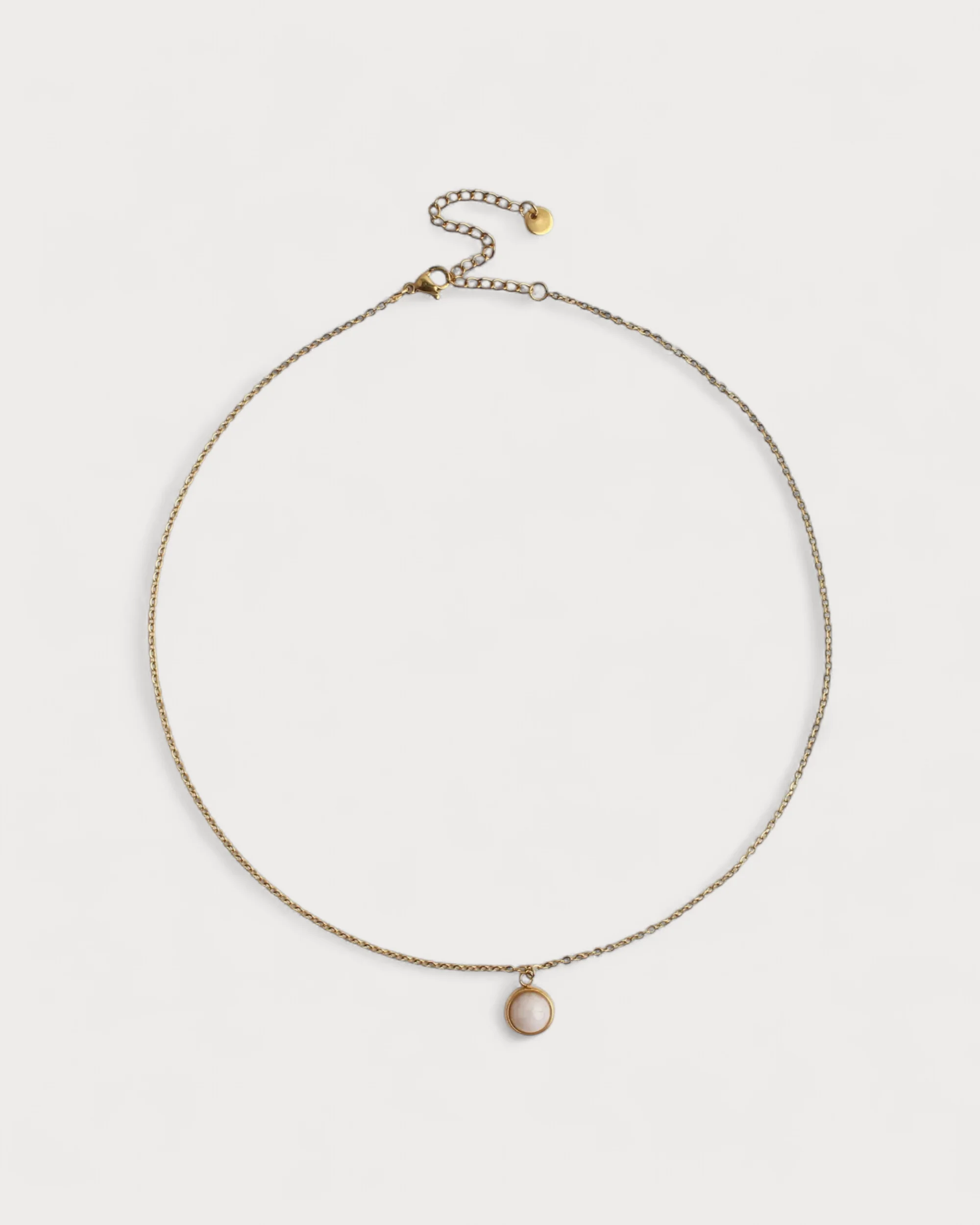 Vivien - Necklace - Natural Stone - Stainless Steel - Image 7
