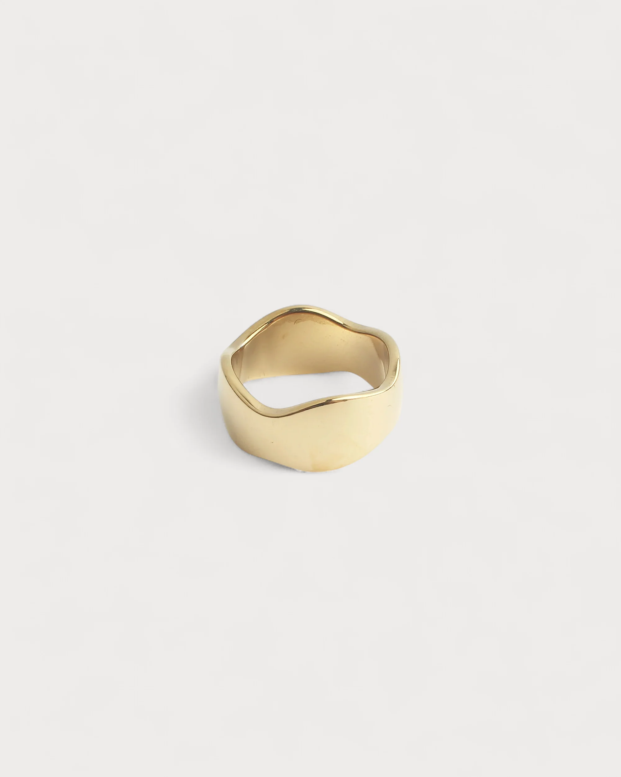 Wavey - Ring - Stainless Steel