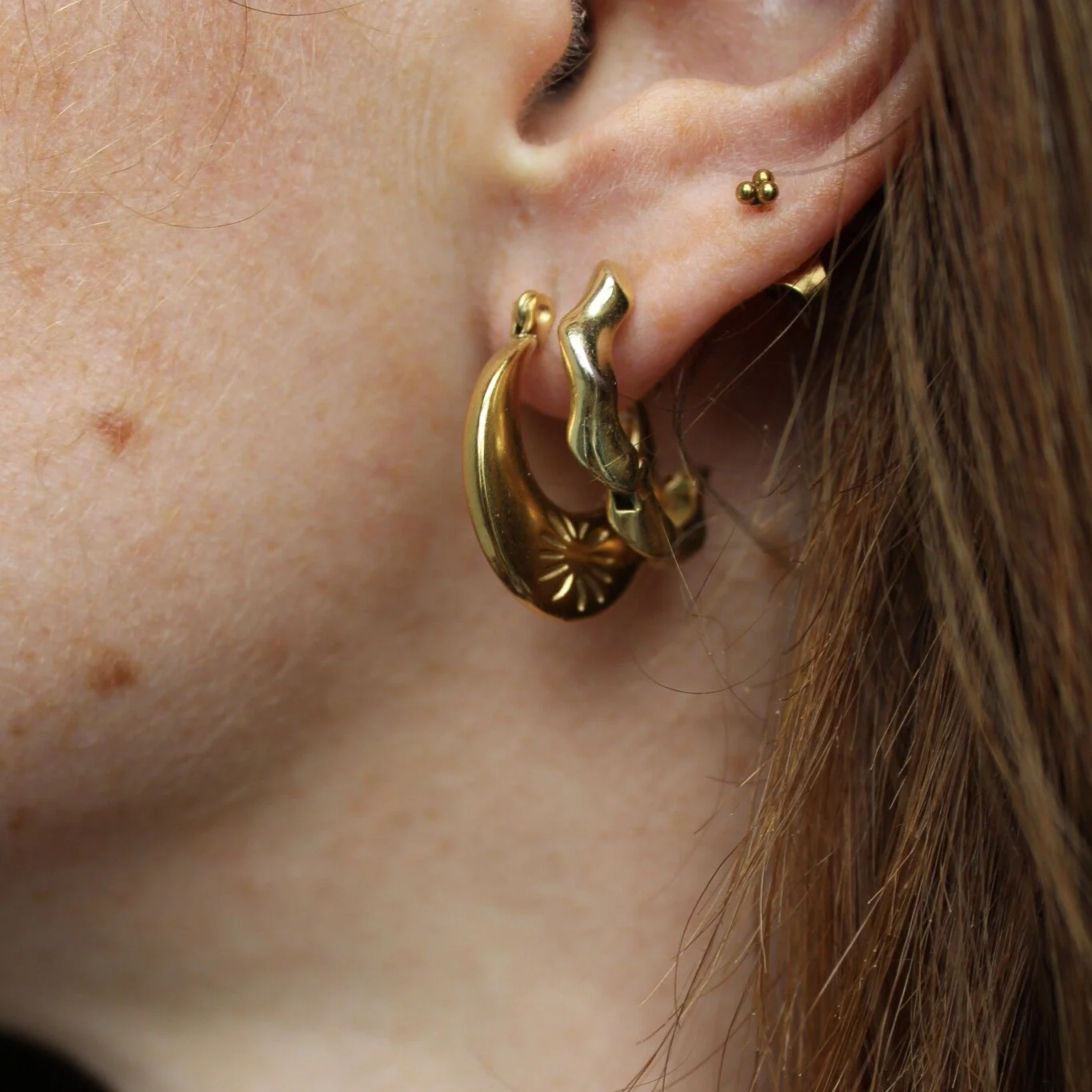 Zoey - Earrings - Stainless Steel - Image 2